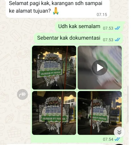 Pengiriman Papan Bunga Selamat Cluster Sentul City