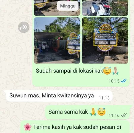 Pengiriman Papan Bunga Duka Cluster Sentul City