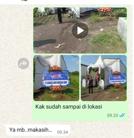Pengiriman Karangan Bunga Cluster Sentul City