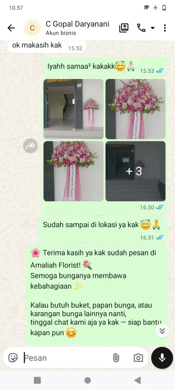Pengiriman Karangan Bunga Cluster Sentul City