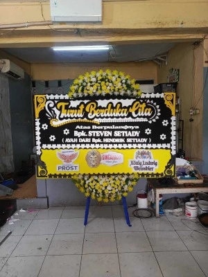 Papan Bunga di Cluster Sentul City
