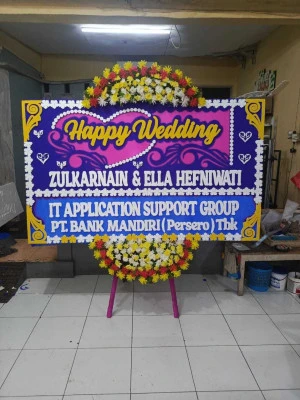 Papan Bunga di Cluster Sentul City