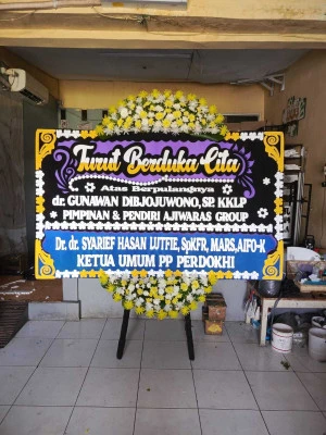 Papan Bunga di Cluster Sentul City